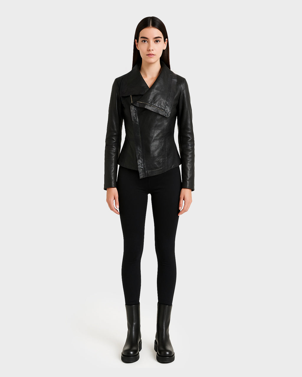 AMELIA VESTE EN CUIR POUR FEMME