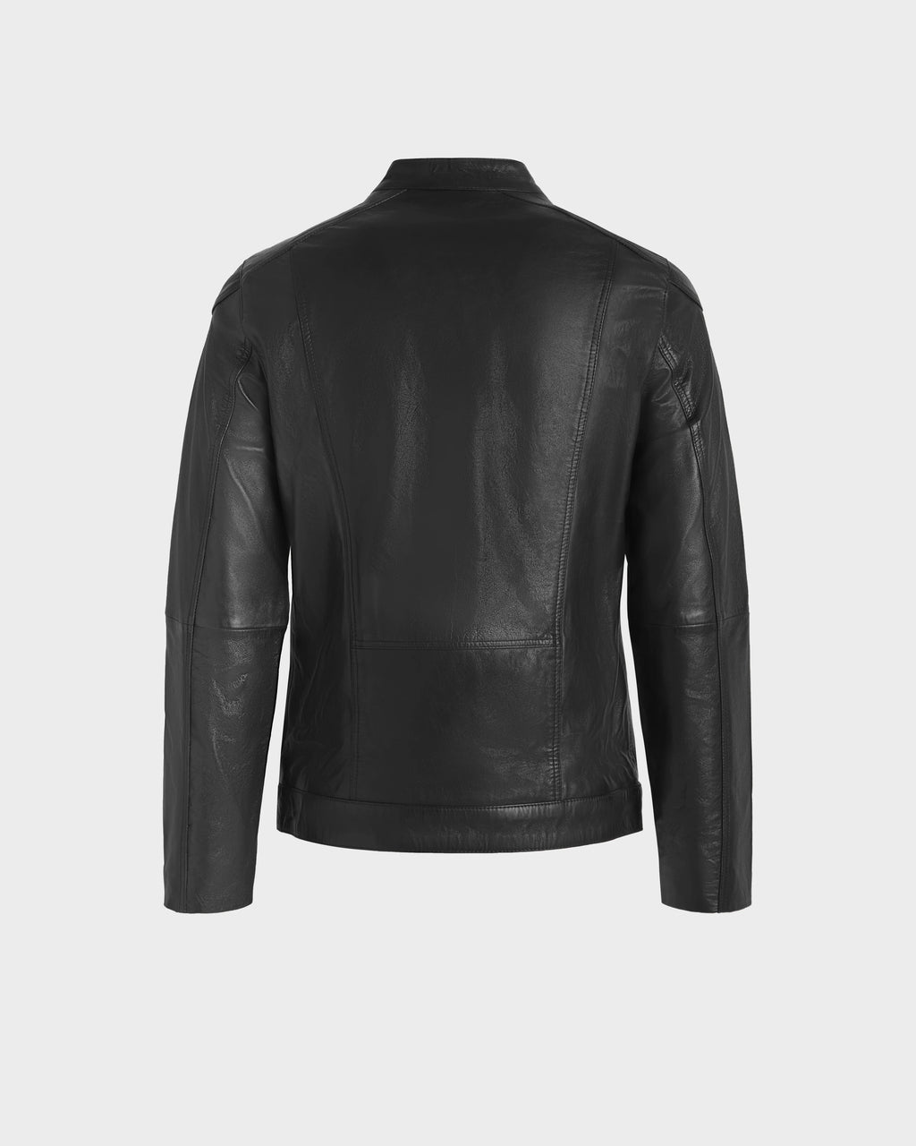 ADEN MEN'S LEATHER BIKER JACKET