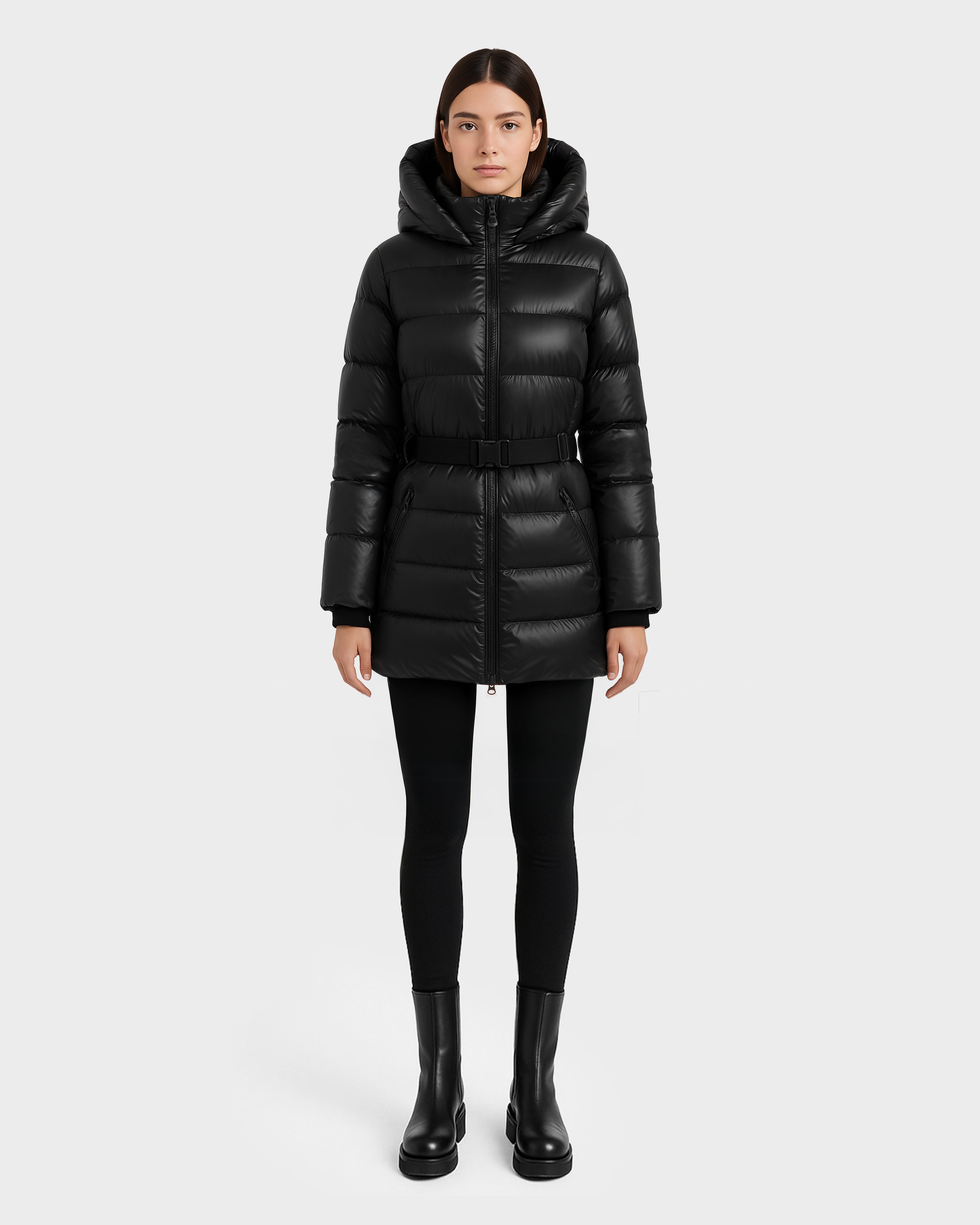 CABE MEN'S DOWN PARKA WITH FAUX FUR – ATELIER NOIR by RUDSAK