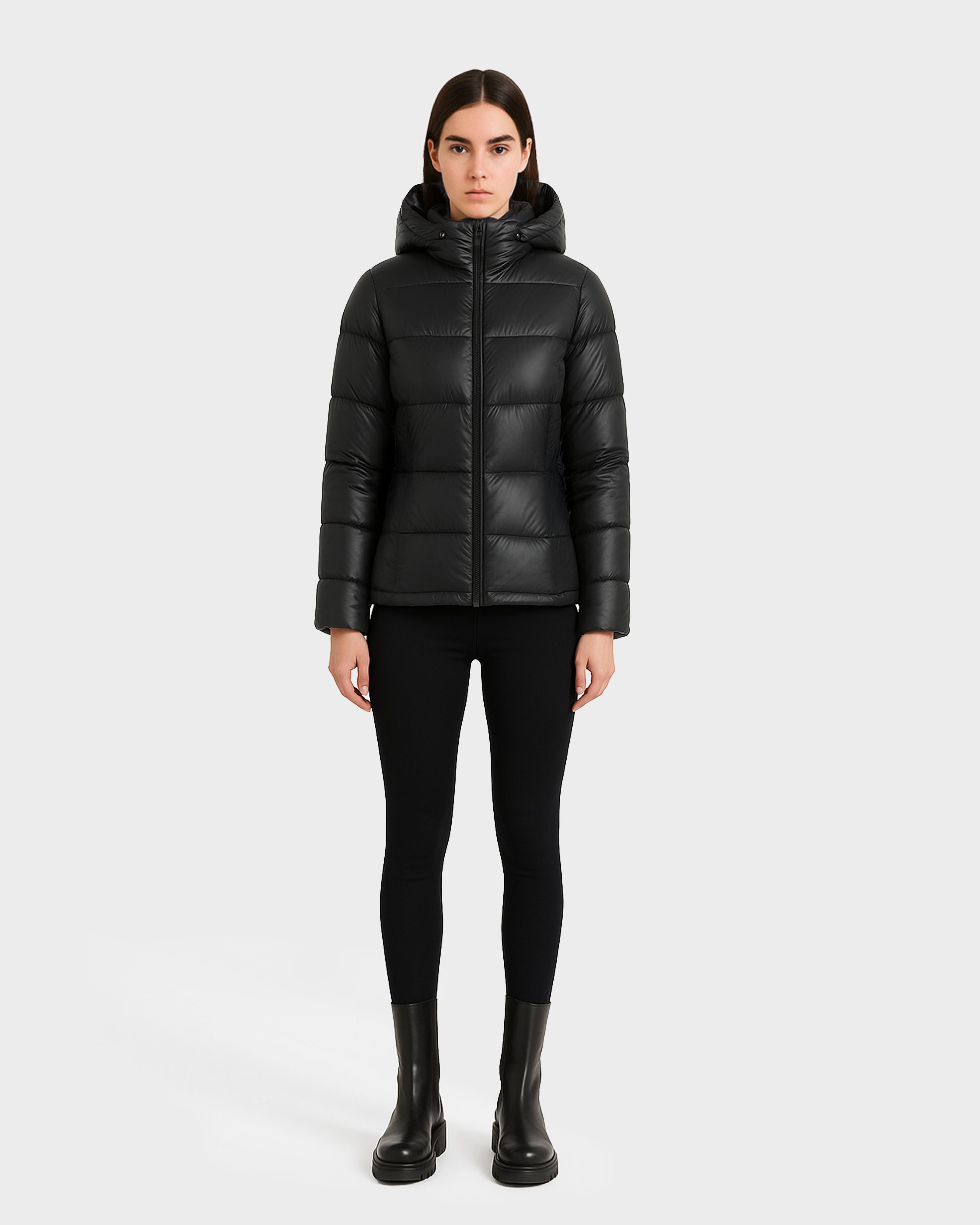 CHANIE WOMEN'S REVERSIBLE DOWN PUFFER