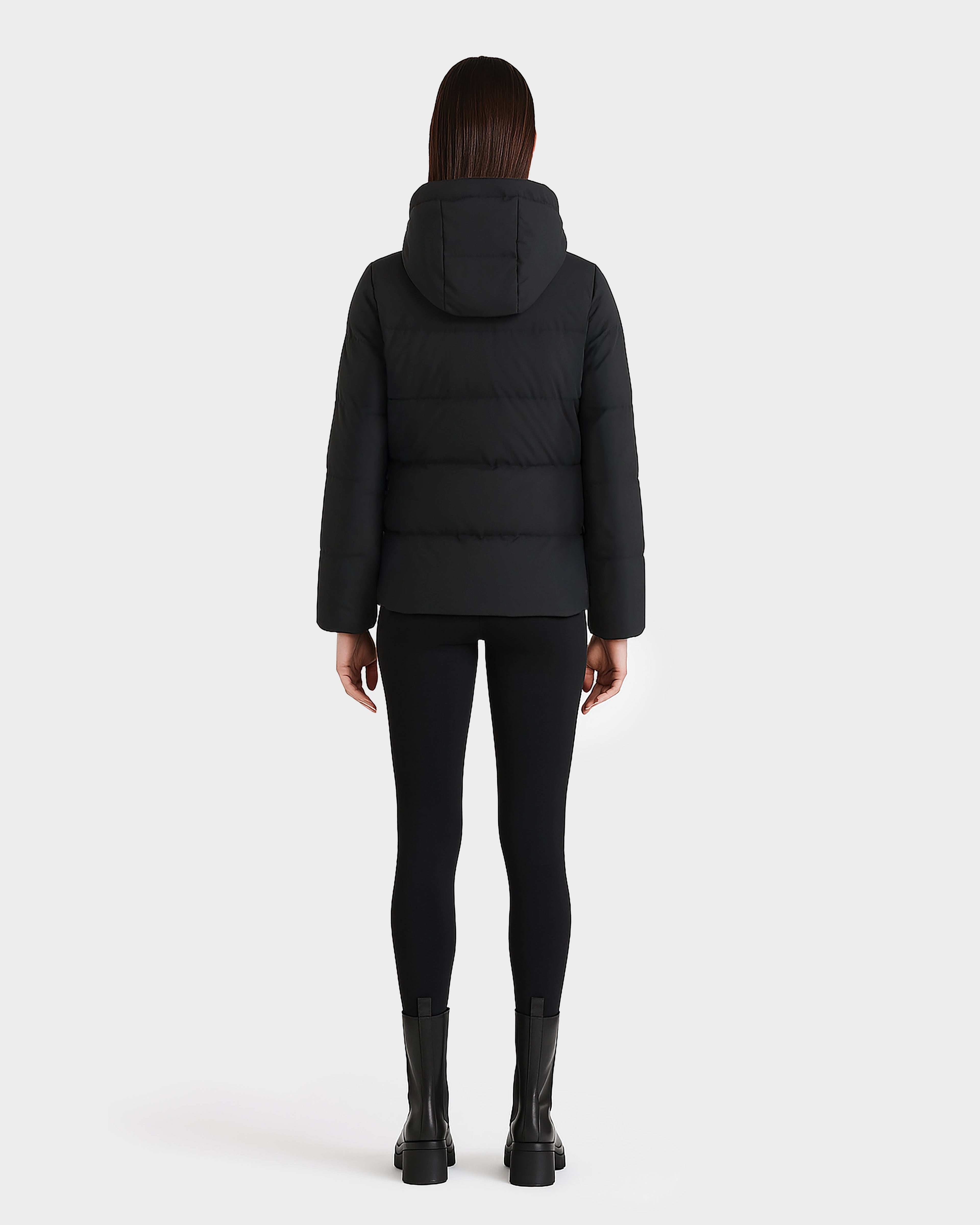 CHANIE WOMEN'S REVERSIBLE DOWN PUFFER