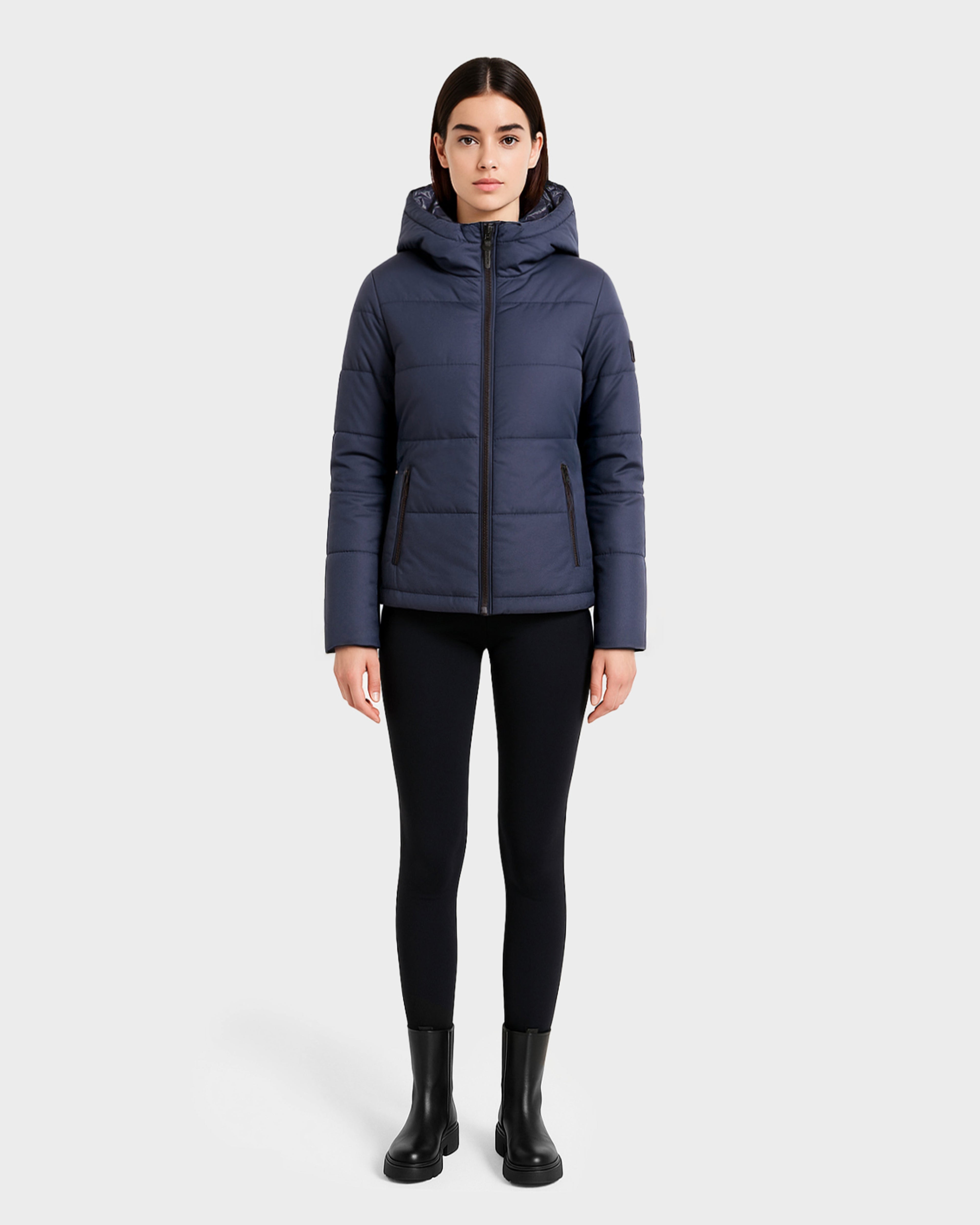 CHANIE WOMEN'S REVERSIBLE DOWN PUFFER
