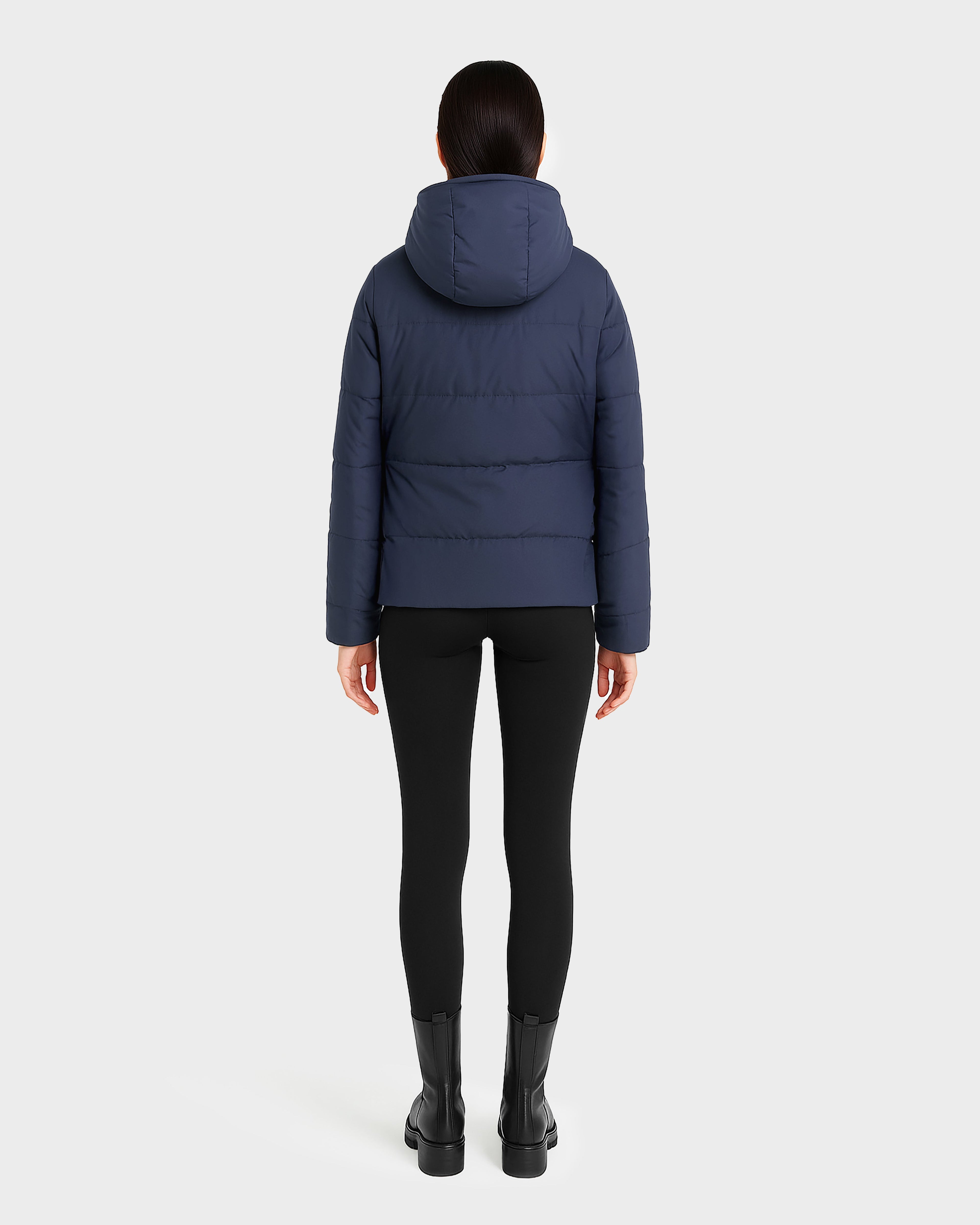 CHANIE WOMEN'S REVERSIBLE DOWN PUFFER