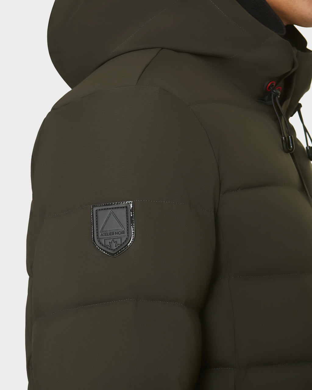 KENNETH MEN'S ECOFILL DOWN PUFFER