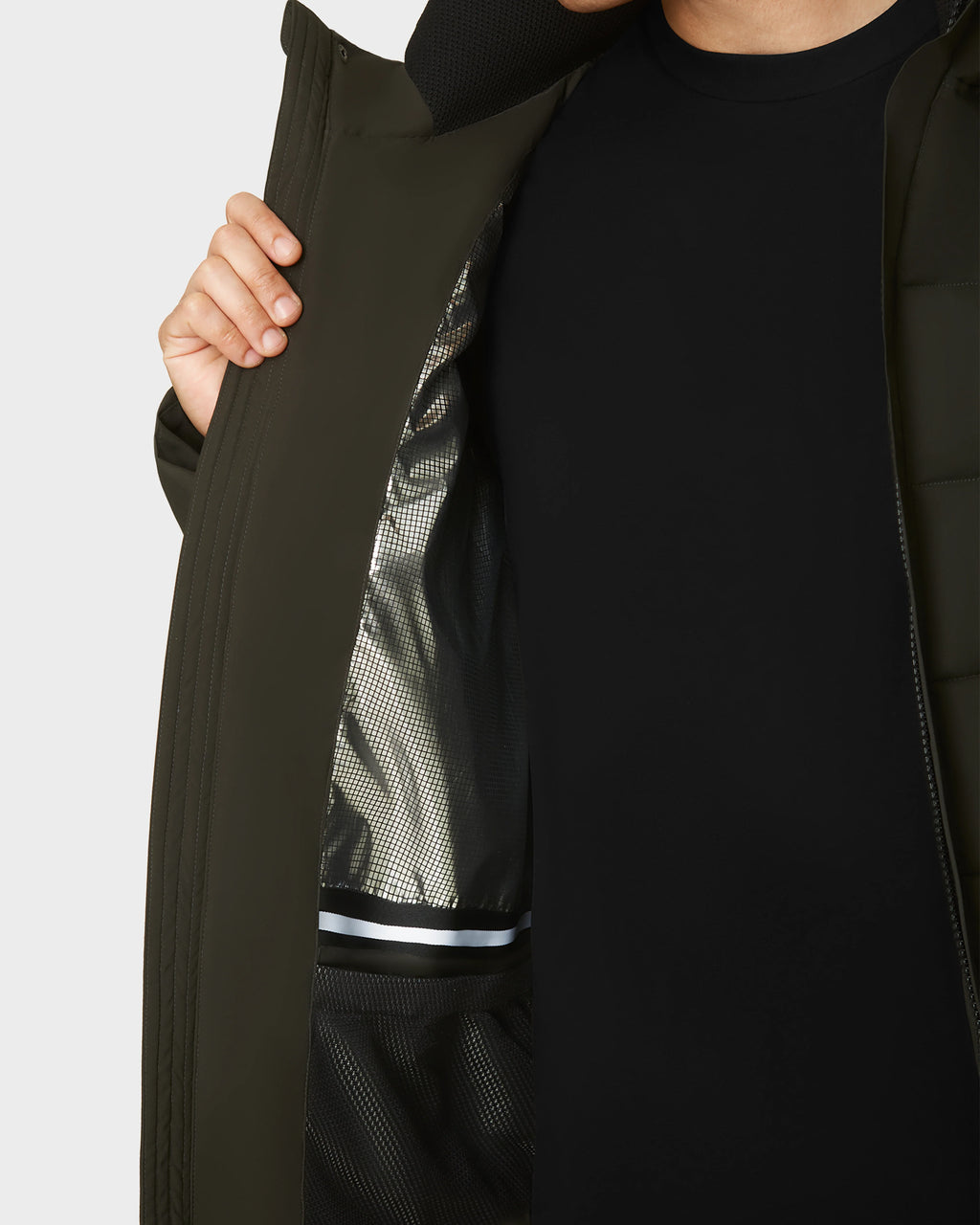 KENNETH MEN'S ECOFILL DOWN PUFFER