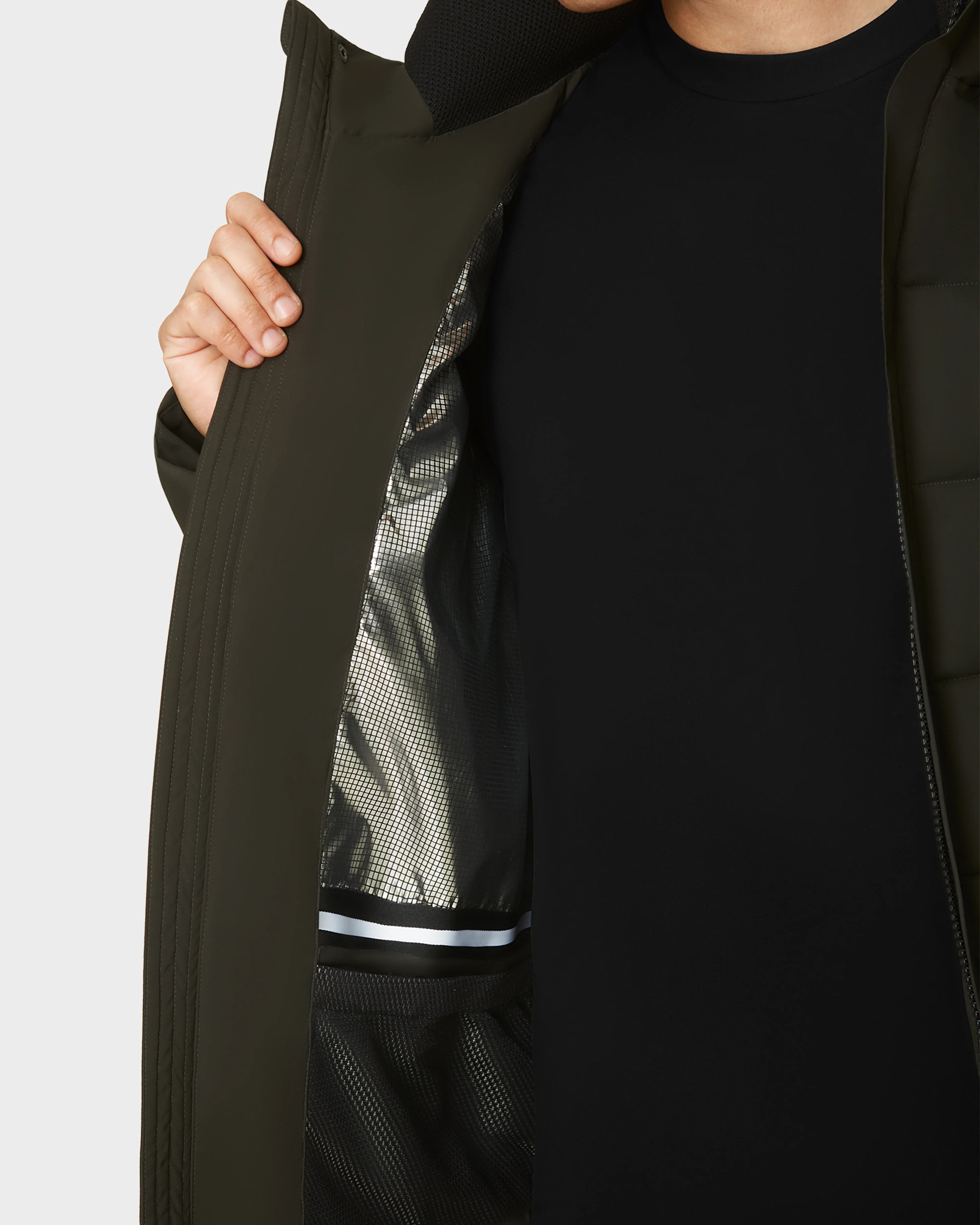 KENNETH MEN'S ECOFILL DOWN PUFFER