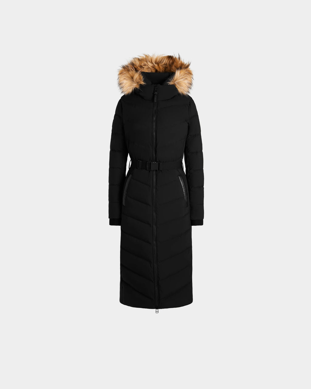 MYLA WOMEN'S LONG QUILTED DOWN PUFFER