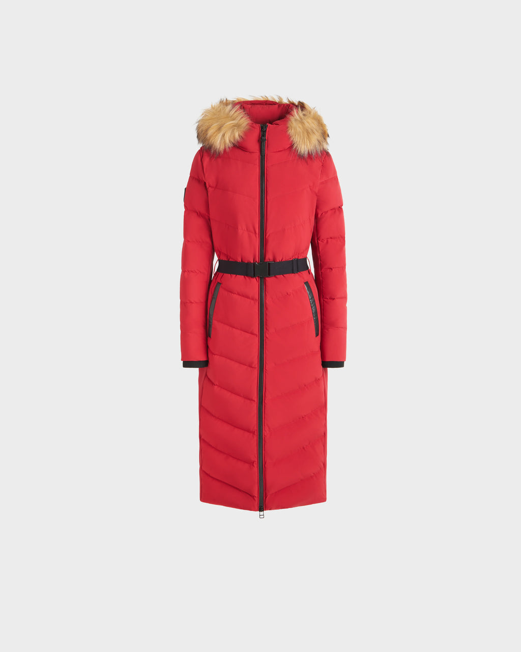 MYLA WOMEN'S LONG QUILTED DOWN PUFFER