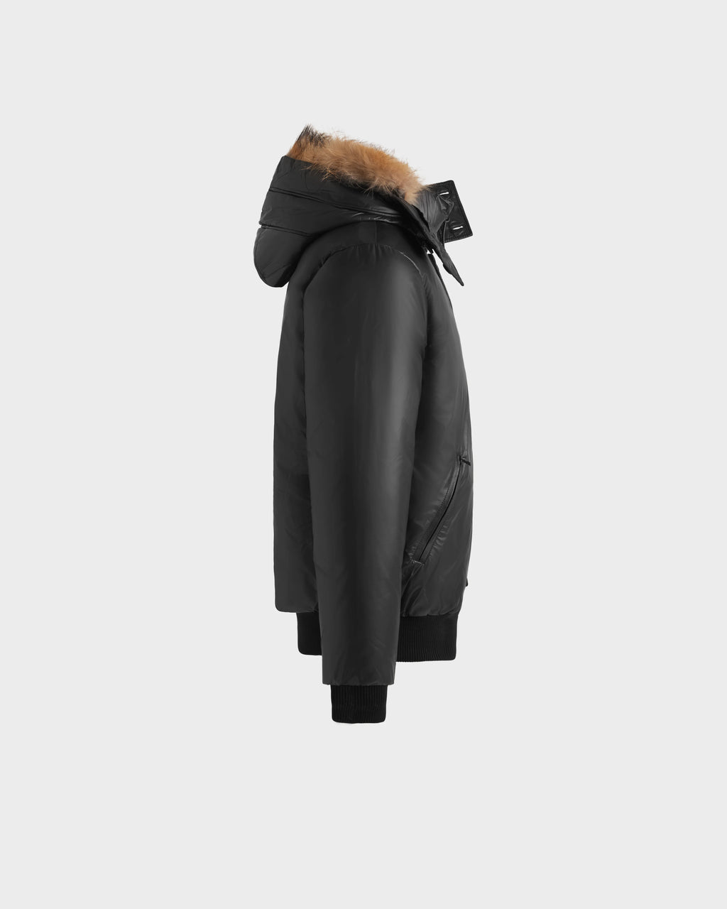 QUENTIN MEN'S GLOSSY DOWN BOMBER