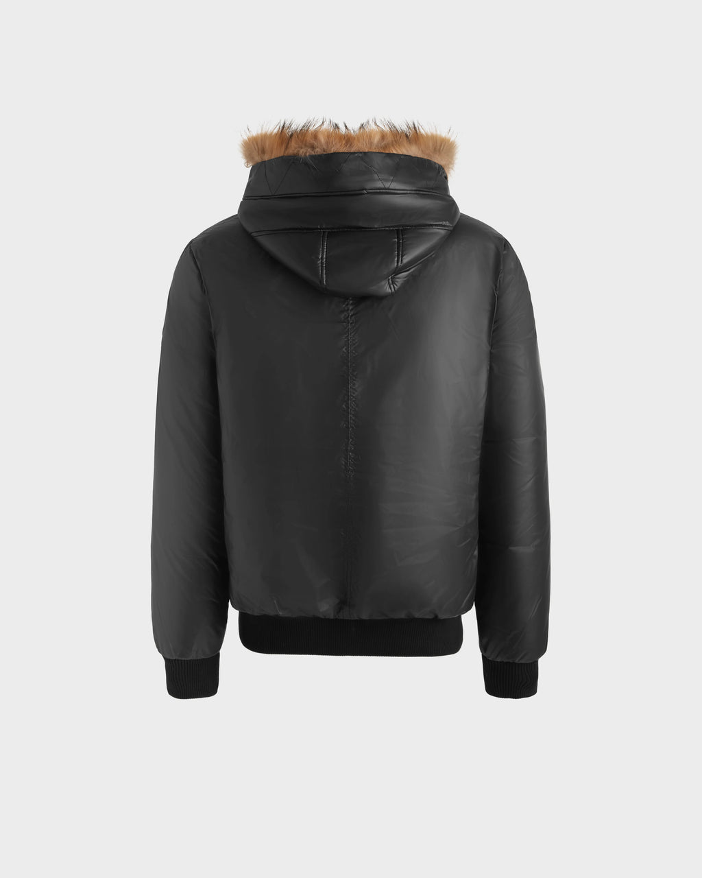 QUENTIN MEN'S GLOSSY DOWN BOMBER