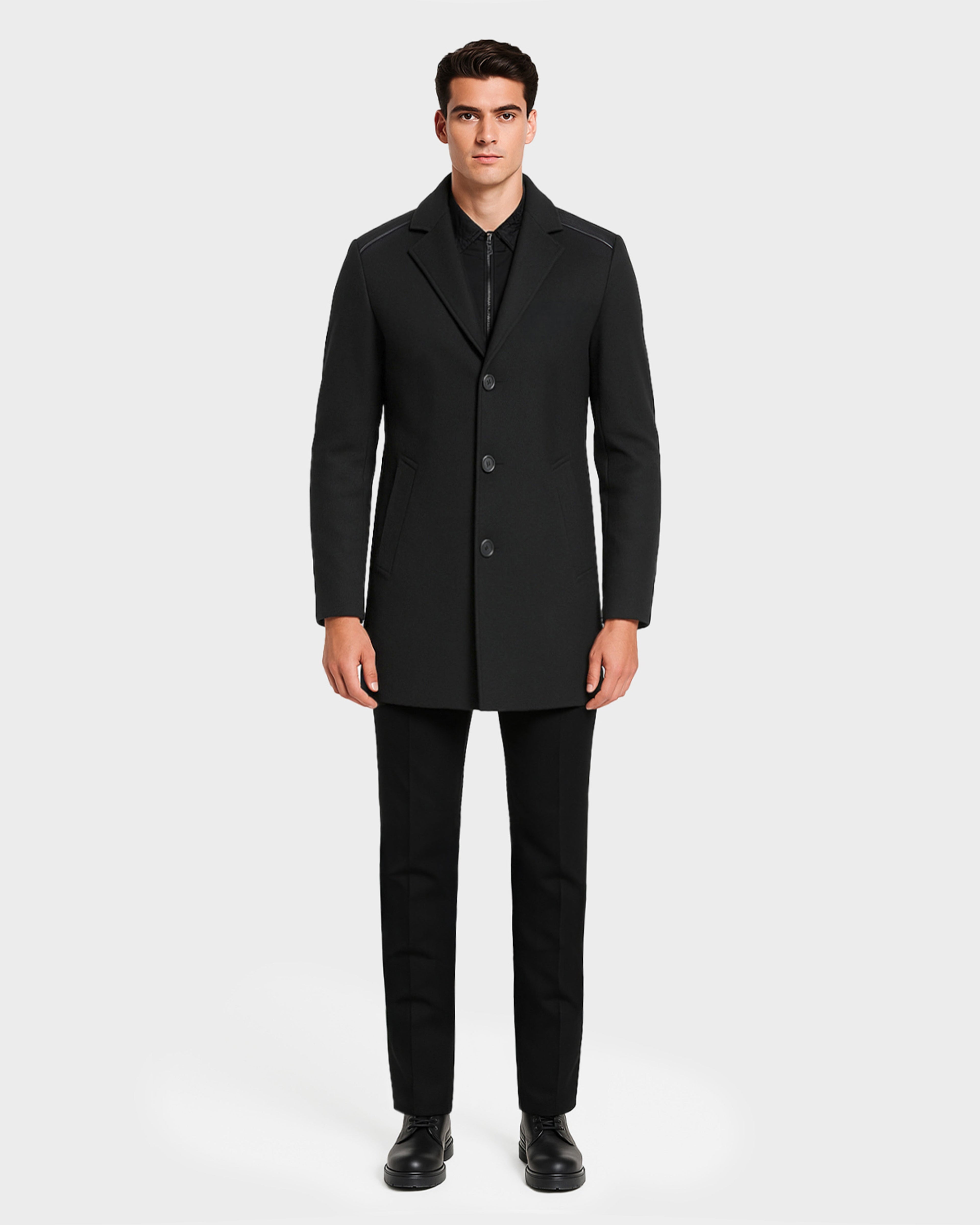 REIGN MEN'S WOOL BLEND COAT