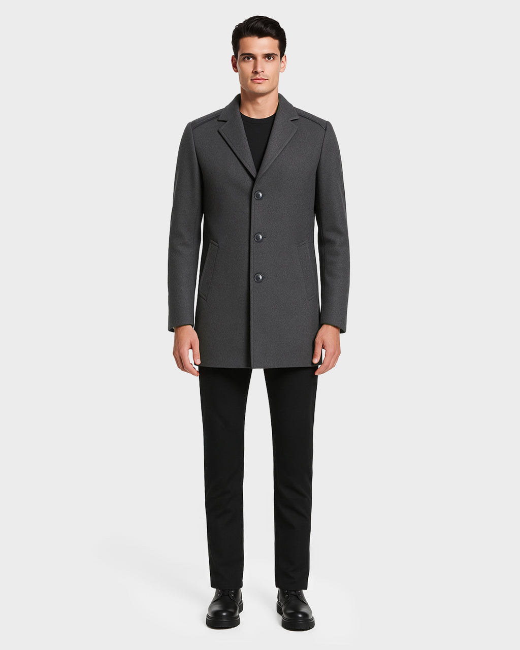 REIGN MEN'S WOOL BLEND COAT