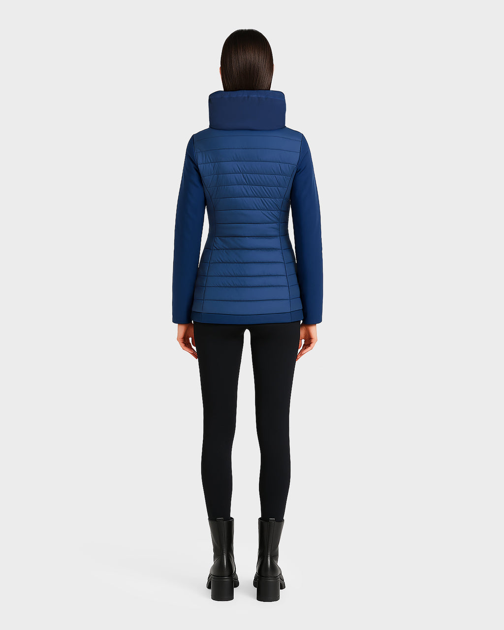 SIDRA WOMEN'S ECOFILL LIGHT COMBO JACKET WITH HIDEAWAY HOOD