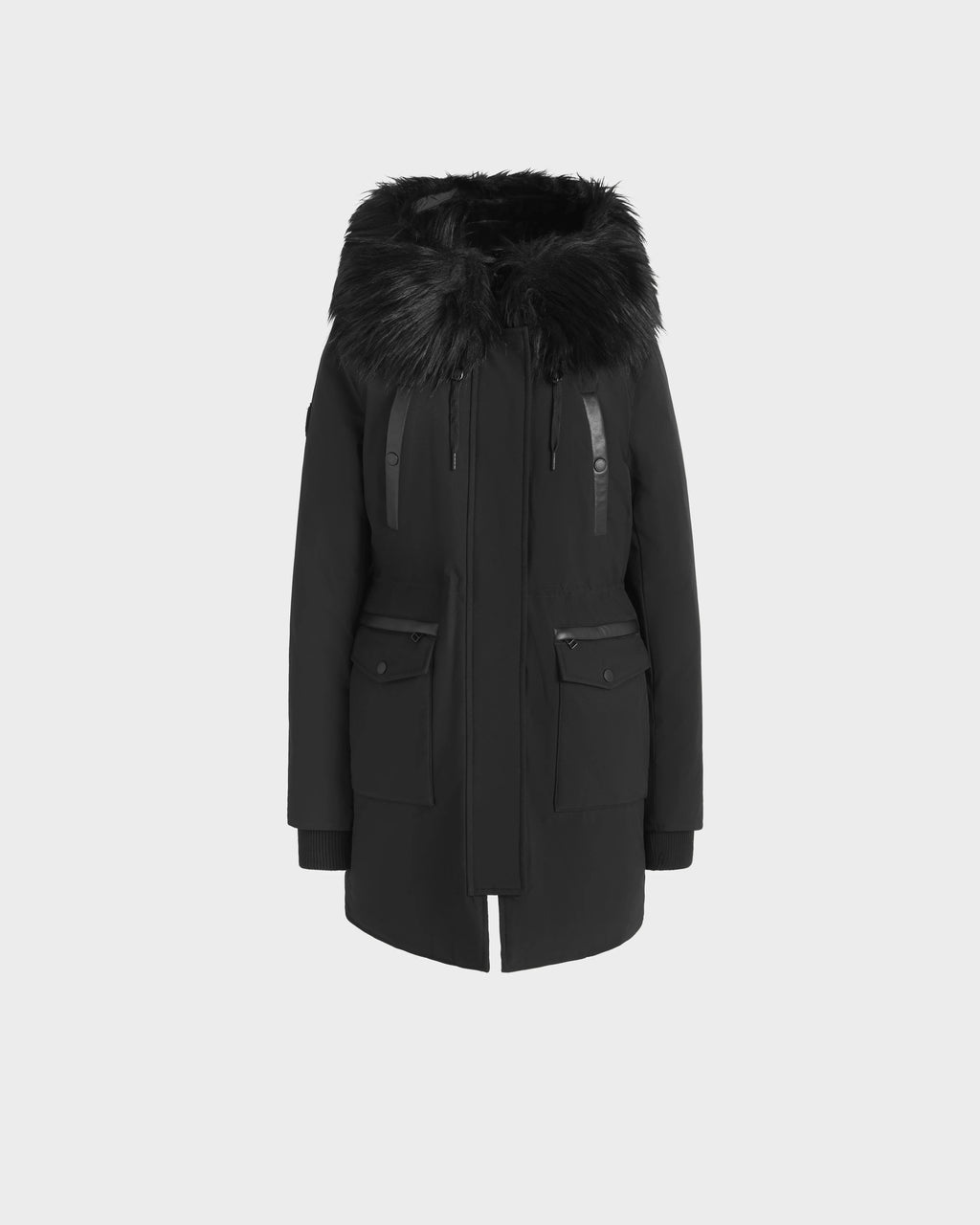 SUNDANCE WOMEN'S DOWN PARKA WITH FAUX FUR BY ATELIER NOIR