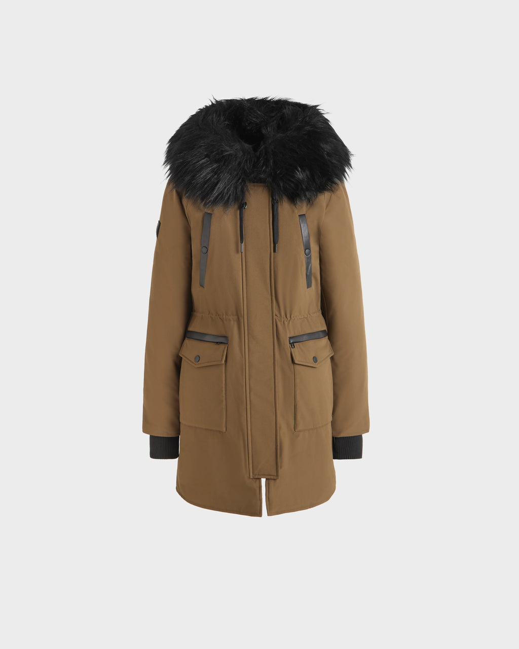 SUNDANCE WOMEN'S DOWN PARKA WITH FAUX FUR BY ATELIER NOIR