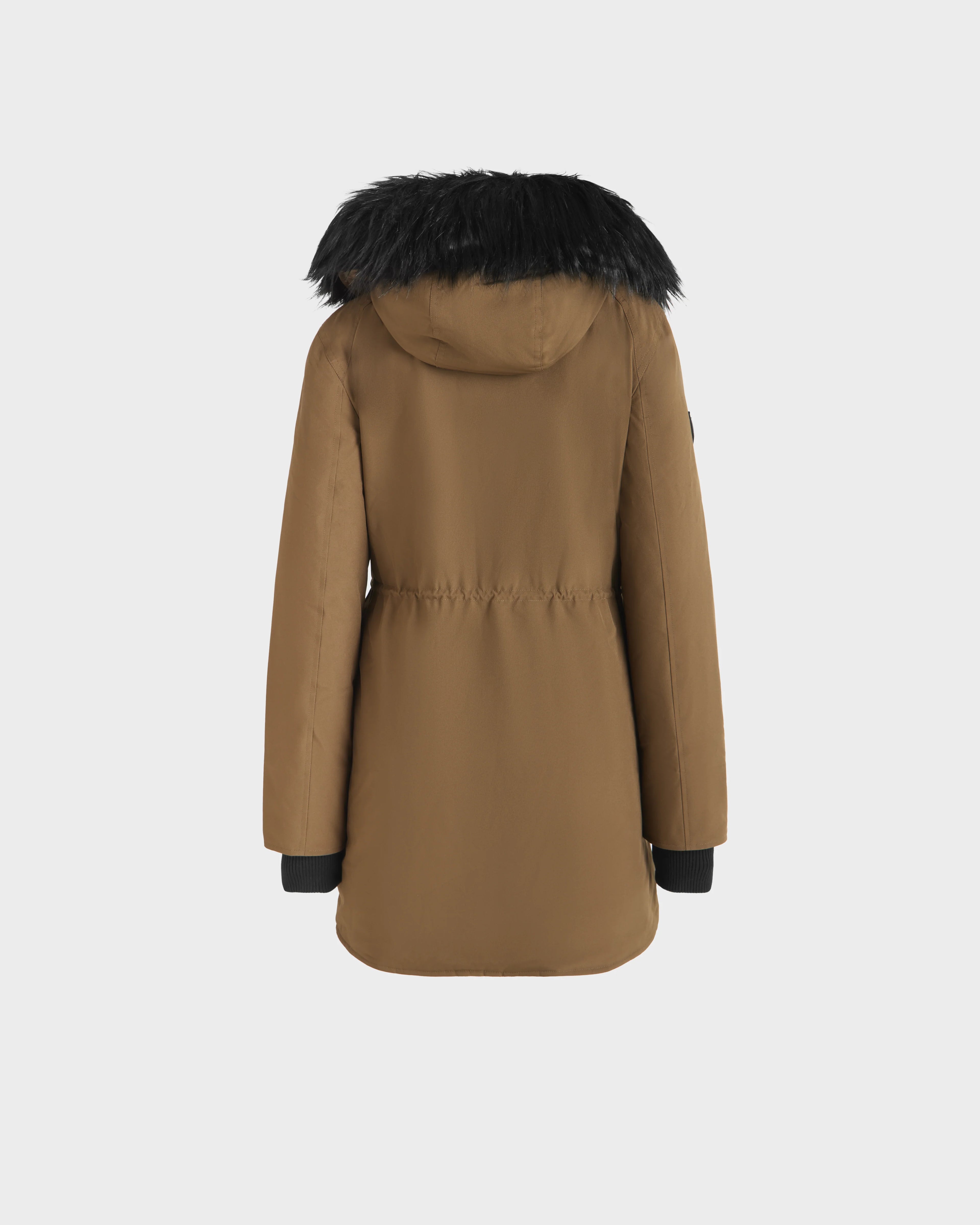 SUNDANCE WOMEN'S DOWN PARKA WITH FAUX FUR BY ATELIER NOIR